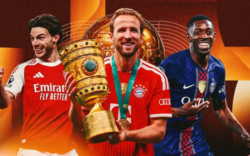 “”
تصنيفات القوة للكرة الذهبية 2026: هاري كين في الصدارة قبل نهائي دوري أبطال أوروبا فيما يترقب عثمان ديمبيلي وديكلان رايس وغيرهما أكبر جائزة في أوروبا
“”